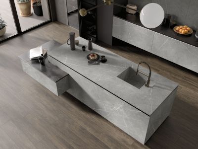 Lapidura Pietra Grigia Light 12Mm Porselen Tezgah (1)
